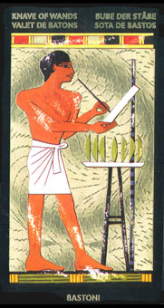  - Nefertaris Tarot - Ȩ̴ - Page Of Wands