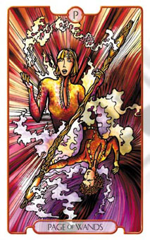 ʾ¼ - Revelations (Adflatus) Tarot - Ȩ̴ - Page Of Wands