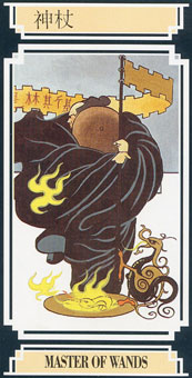  - Golden Dragon Tarot - Ȩ̴ - Page Of Wands