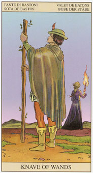 ӽΰ - Tarot of the New Vision - Ȩ̴ - Page Of Wands