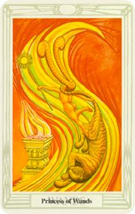  - Croley Tarot - Ȩ̴ - Page Of Wands