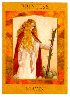 Ů - Goddess Tarot - Ȩ̴ - Page Of Wands