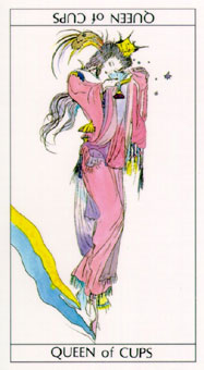 ҰϲТ - Yositaka Amano Tarot - ʥ - Queen Of Cups