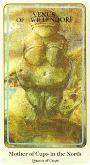  - Haindl Tarot - ʥ - Queen Of Cups