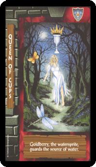 ֮ - Lord of the Rings Tarot - ʥ - Queen Of Cups