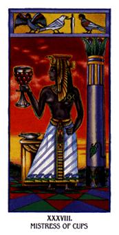  - Ibis Tarot - ʥ - Queen Of Cups