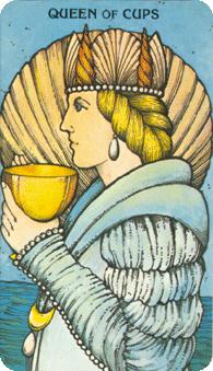 Ħ - Morgan-Greer Tarot - ʥ - Queen Of Cups