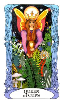 ¹⻨԰ - Moon Garden Tarot - ʥ - Queen Of Cups