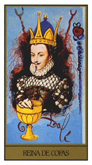 ߶ - Salvador Dali Tarot - ʥ - Queen Of Cups