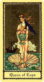 ˹ - Scapini Tarot - ʥ - Queen Of Cups