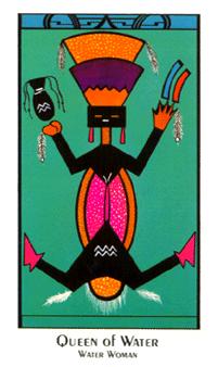 ʥ - Santa Fe Tarot - ʥ - Queen Of Cups