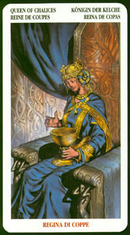  - Celtic Tarot - ʥ - Queen Of Cups