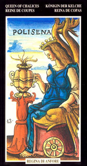  - Illuminate Ancient Tarots - ʥ - Queen Of Cups