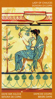 ³ - Etruscan Tarot - ʥ - Queen Of Cups