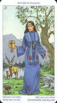 ͽ - Pagan Tarot - ʥ - Queen Of Cups