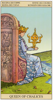 ӽΰ - Tarot of the New Vision - ʥ - Queen Of Cups