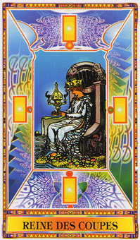 ʯΰ - Diamond Tarot - ʥ - Queen Of Cups