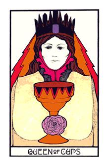 ̫ʱ - Aquarian Tarot - ʥ - Queen Of Cups