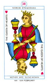  - Cagliostro Tarot - ʥ - Queen Of Cups