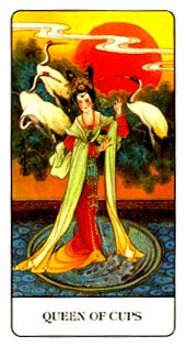 й - Chinese Tarot - ʥ - Queen Of Cups