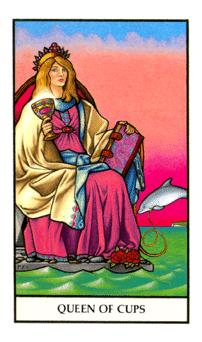 ŵ - Connolly Tarot - ʥ - Queen Of Cups