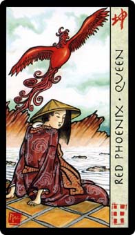 ˮ - Feng Shui Tarot - ʥ - Queen Of Cups