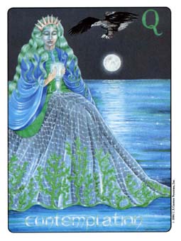  - Gill Tarot - ʥ - Queen Of Cups