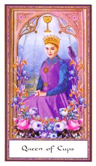 ܶ - Gendron Tarot - ʥ - Queen Of Cups