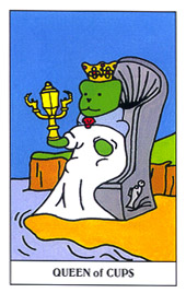 С - Gummy Bear Tarot - ʥ - Queen Of Cups