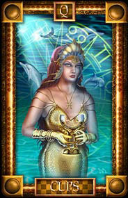  - Tarot of Dreams - ʥ - Queen Of Cups