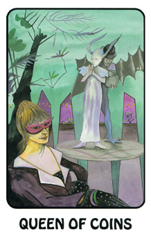  - Karma Tarot - Ǯ - Queen Of Pentacles