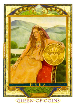  - Lovers Path Tarot - Ǯ - Queen Of Pentacles