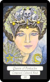 ʱ - Merry Day Tarot - Ǯ - Queen Of Pentacles