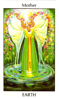  - Tarot of the Spirit - Ǯ - Queen Of Pentacles