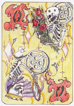  - Tarot of the Dead - Ǯ - Queen Of Pentacles