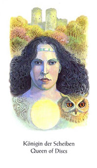 ֮Ӱ - Tarot of Northern Shadows - Ǯ - Queen Of Pentacles