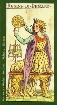  - Tarot Of Master - Ǯ - Queen Of Pentacles