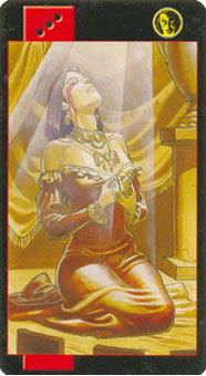 ʬ - Corpse Tarot - Ǯ - Queen Of Pentacles