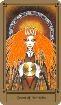  - Fantastical Tarot - Ǯ - Queen Of Pentacles