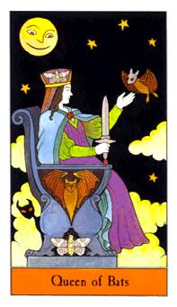 ʥ - Halloween Tarot -  - Queen Of Swords