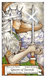 ɭ޲ - Hanson Roberts Tarot -  - Queen Of Swords