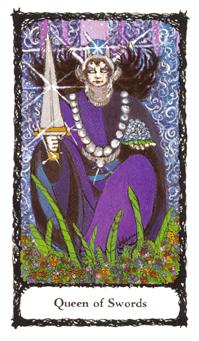 ʥõ - Sacred Rose Tarot -  - Queen Of Swords