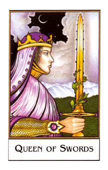  - Palladini Tarot -  - Queen Of Swords