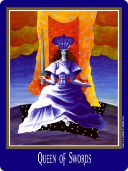  - New Century Tarot -  - Queen Of Swords