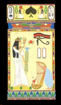 ͸֮ʥ - Holy Tot Tarot -  - Queen Of Swords