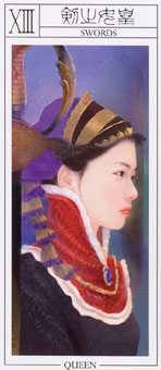 ˶ - The Pandoras  Tarot -  - Queen Of Swords