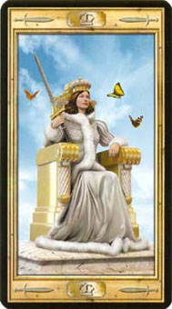 ͼԿΰ - Pictorial Key Tarot -  - Queen Of Swords