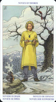 ͽ - Pagan Tarot -  - Queen Of Swords