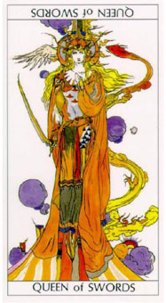 ҰϲТ - Yositaka Amano Tarot -  - Queen Of Swords