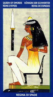 ˹ҿ˹ - Tarot of the Sphinx -  - Queen Of Swords